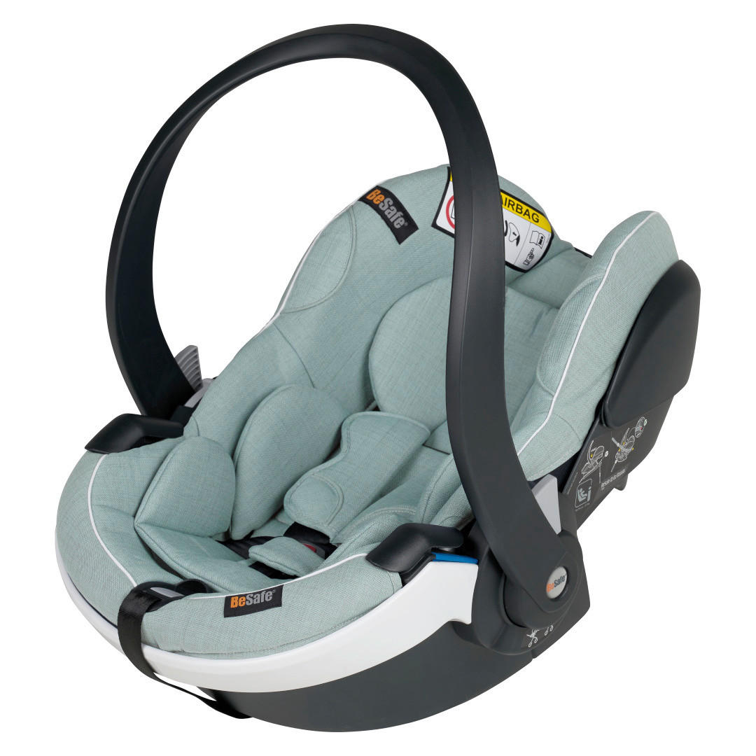AUTO-SEDIŠTE ZA DECU  IZI GO MODULAR X2 I-SIZE  - zelena/svetlozelena, Osnovno, tekstil/plastika (4,7kg) - Besafe