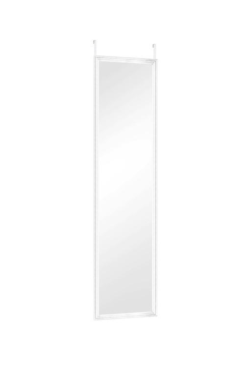 NÁSTENNÉ ZRKADLO 30/120/1,5 cm  - biela, Konventionell, plast/sklo (30/120/1,5cm)