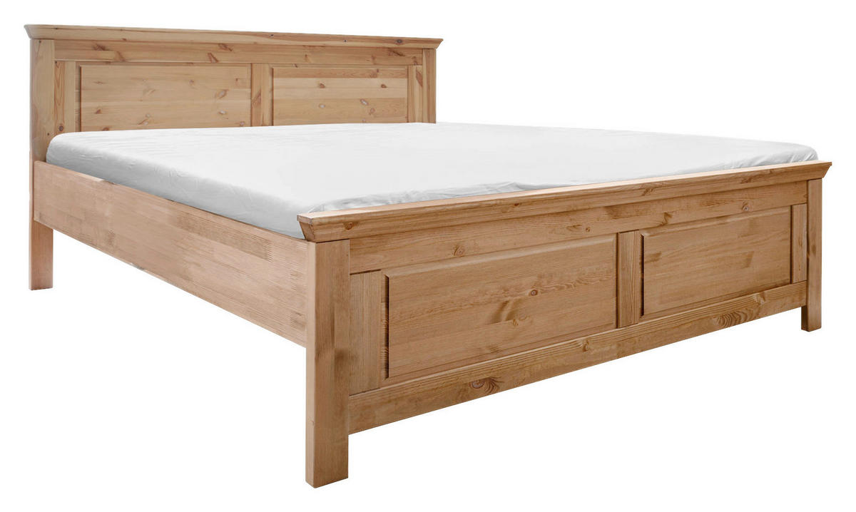 BETT 180/200 cm  in Eichefarben  - Eichefarben, KONVENTIONELL, Holz (180/200cm) - Livetastic