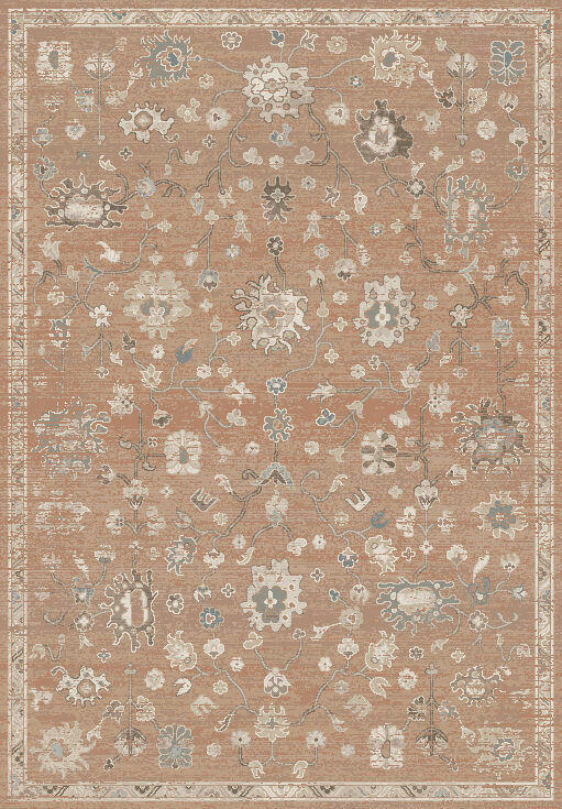 TKANÝ KOBEREC, hrdzavá - hrdzavá, Basics, textil (200/300cm)