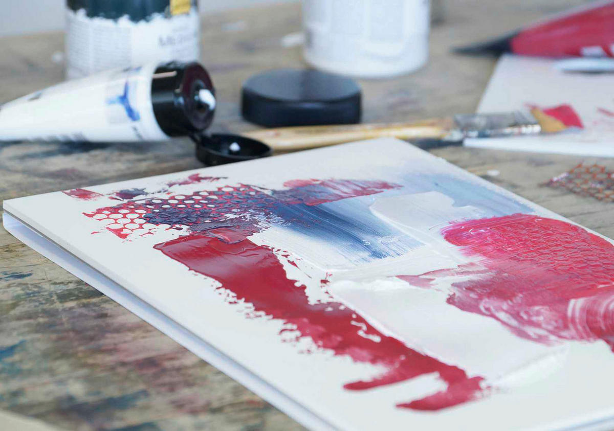 STRUKTURPASTESET - Transparent/Weiß, Basics (7/10,5/7cm)