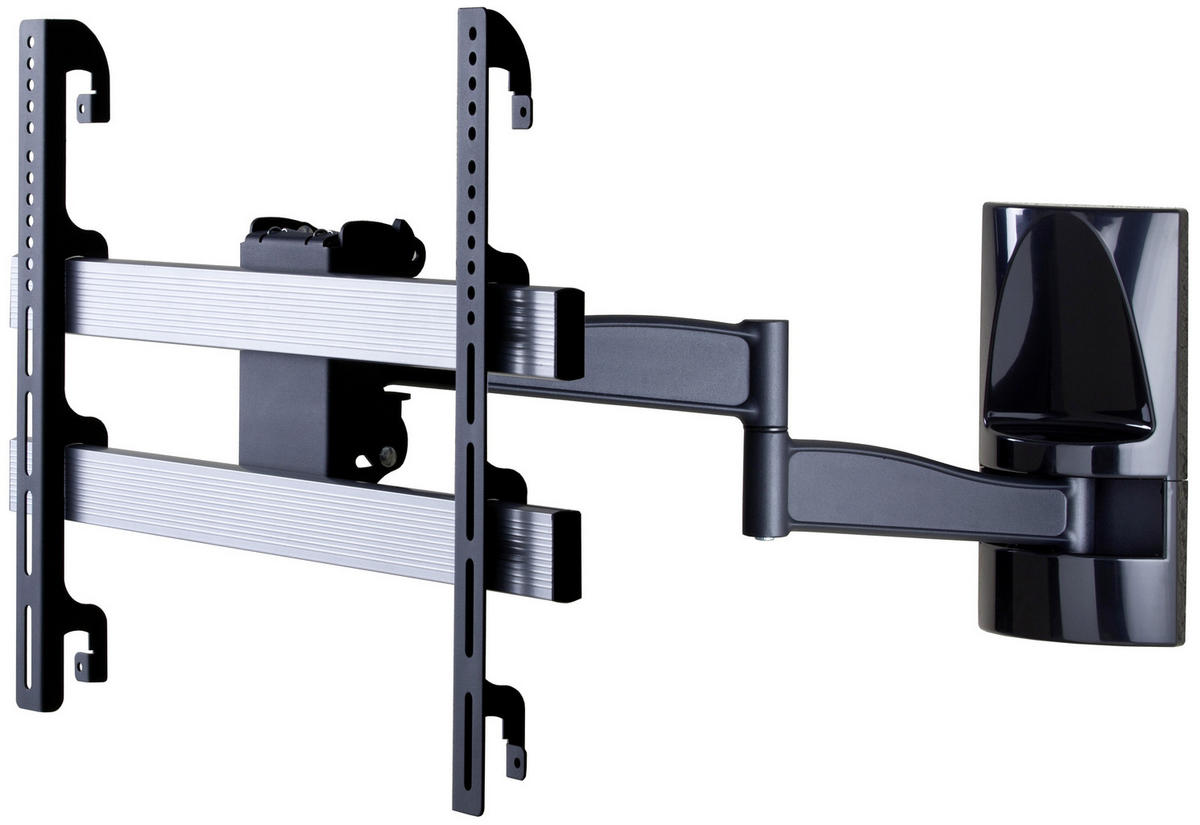 TV-WANDHALTER in Schwarz  - Schwarz, Konventionell, Metall (65/48/67cm) - MID.YOU