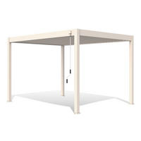 PERGOLA - Weiss, Basics, Metall (400/255/300cm) - Gardenson