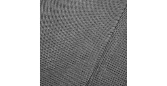 SCHLAFSOFA Webstoff, Plüsch Grau  - Schwarz/Grau, Design, Holz/Textil (213/89/105cm) - Novel