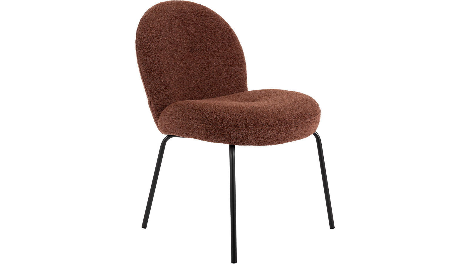 STOL stål  - mörk orange/svart, Design, metall/trä (66/85,5/57cm) - Best Price