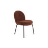 STOL stål  - mörk orange/svart, Design, metall/trä (66/85,5/57cm) - Best Price