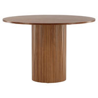 ESSTISCH in Holzwerkstoff 110/110/75 cm  - Walnussfarben, Design, Holzwerkstoff (110/110/75cm) - Livetastic