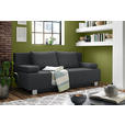 SCHLAFSOFA  in Anthrazit  - Chromfarben/Anthrazit, Design, Textil/Metall (197/88/89cm) - Xora