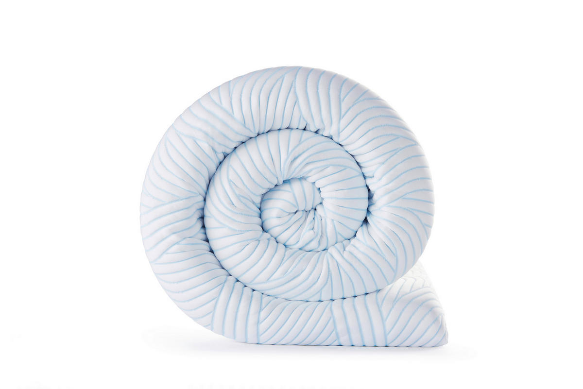 TOPPER 90/200 cm Höhe ca. 8 cm  - Weiß, Basics, Textil (90/200cm) - Tempur