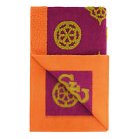 ODEJA  WOOL POENY GUESS  190/150 cm       oranžna  - oranžna, Konvencionalno, tekstil (190/150cm) - Guess