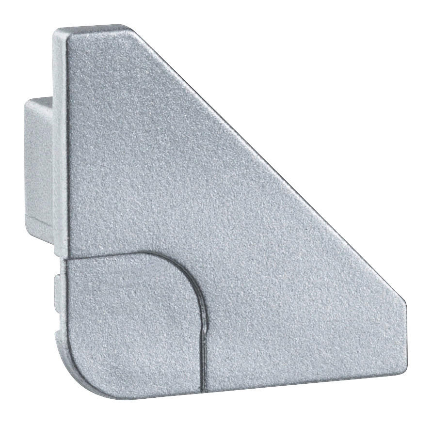 LED-DEKOLEUCHTE DELTA PROFIL 2/2/2 cm  - Basics, Kunststoff/Metall (2/2/2cm) - Paulmann