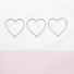 WIEGENSET 3 HERZCHEN - Rosa/Weiß, Basics, Textil - Patinio WIEGENSET 3 HERZCHEN - Rosa/Weiß, Basics, Textil - Patinio