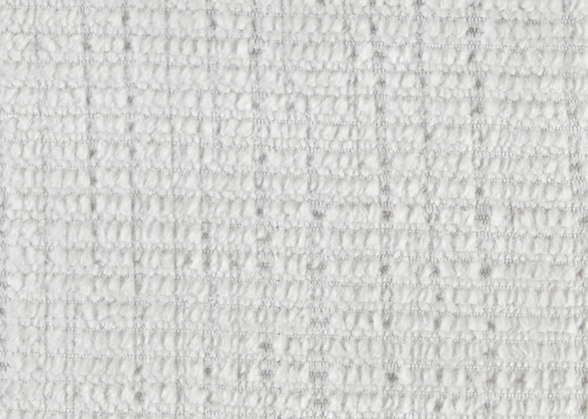 LIEGE in Velours Ecru  - Ecru/Schwarz, KONVENTIONELL, Kunststoff/Textil (205/80/125cm) - Xora