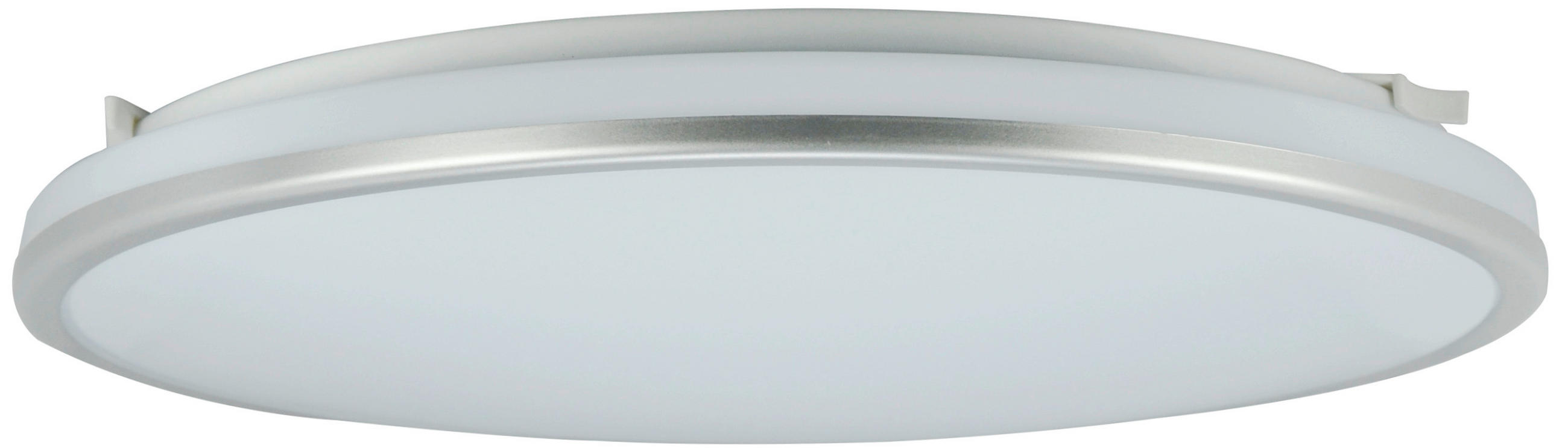 XXXLutz Led-Deckenleuchte white² Chrom 5.7 cm