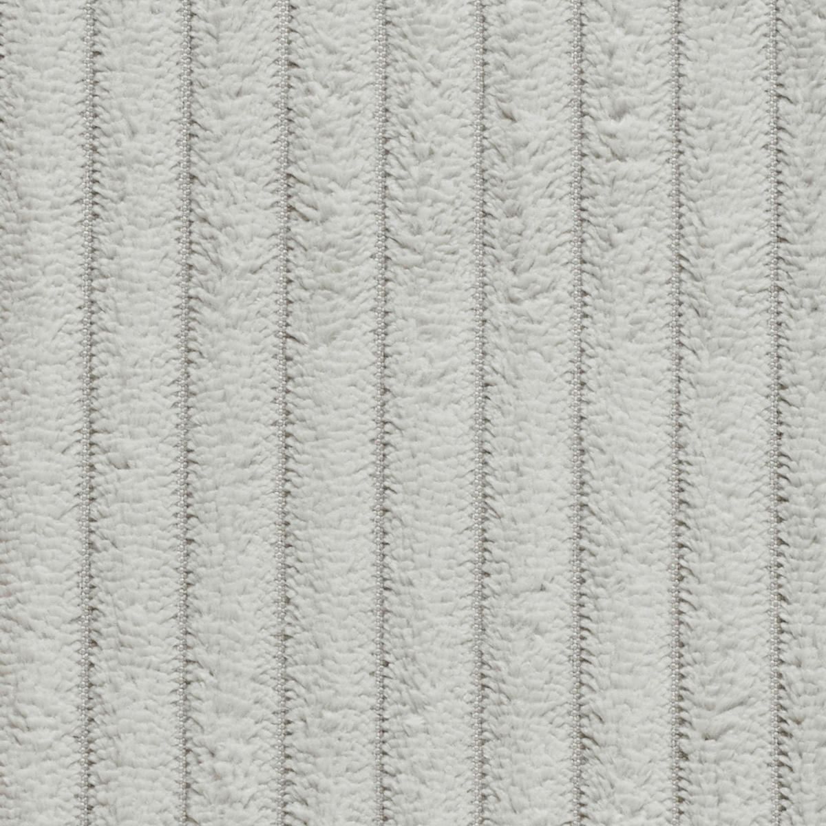 WOHNLANDSCHAFT in Cord Hellgrau  - Hellgrau/Schwarz, Design, Kunststoff/Textil (190/425/224cm) - Hom`in