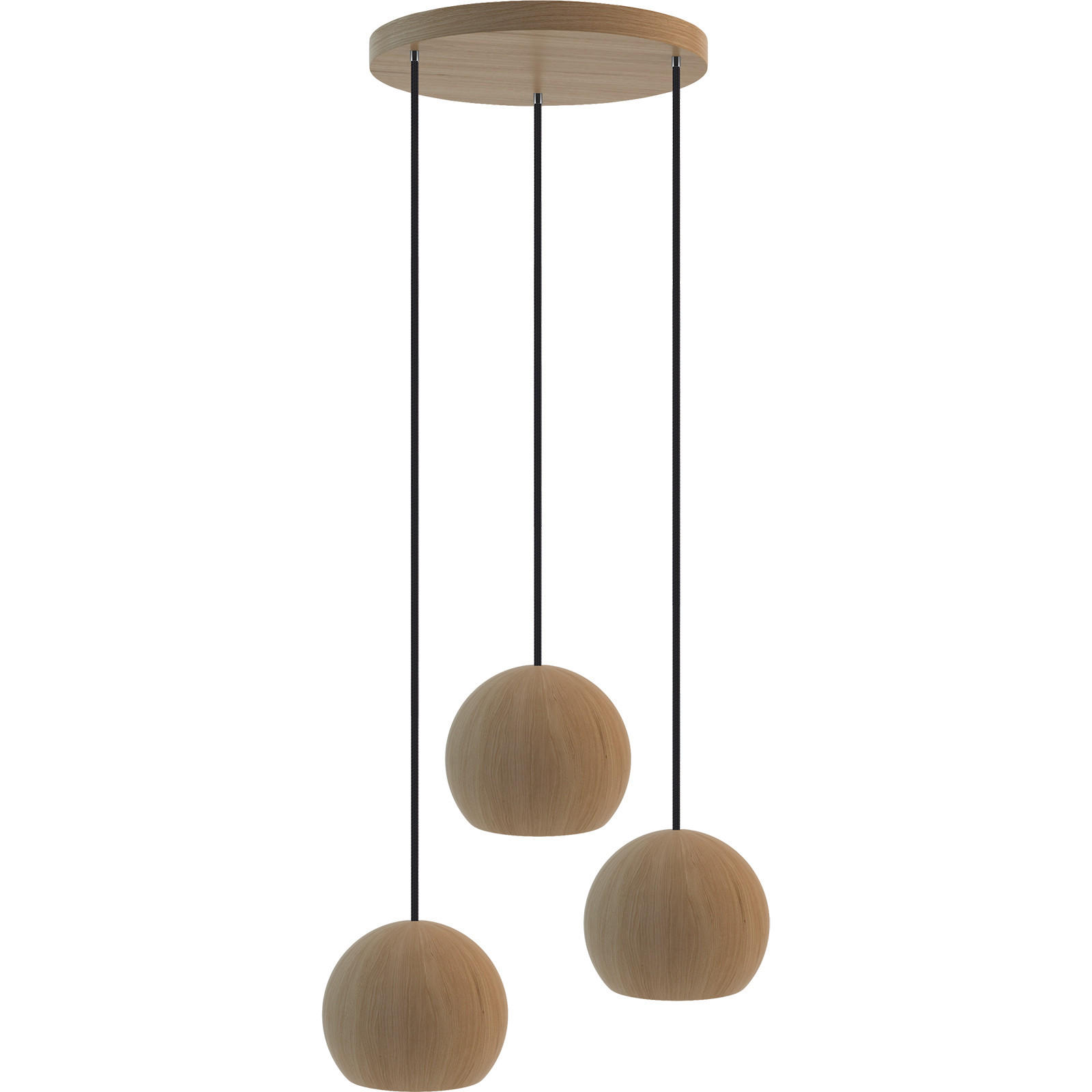 HÄNGELEUCHTE 30/150 cm  - Naturfarben, Natur, Holz (30/150cm)
