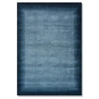 WOLLTEPPICH 70/140 cm Vinciano Tami Blau rechteckig  - Blau, Basics, Textil (70/140cm) - Cazaris