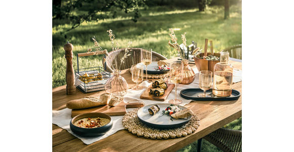 KOMBISERVICE Sandfarben Faro Sand 16-teilig 4 Personen - Sandfarben, Design, Keramik - Novel
