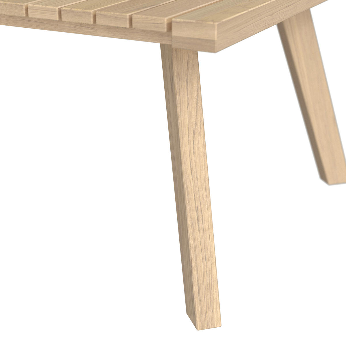 SET MOBILIER DE GRĂDINĂ  - culoare lemn acacia/gri, Basics, lemn/textil (186/60cm) - Ambia Garden