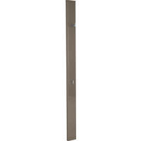 GARDEROBENPANEEL  in 15/218,3/13,2 cm  - Schlammfarben, Design, Holzwerkstoff (15/218,3/13,2cm) - Invivus