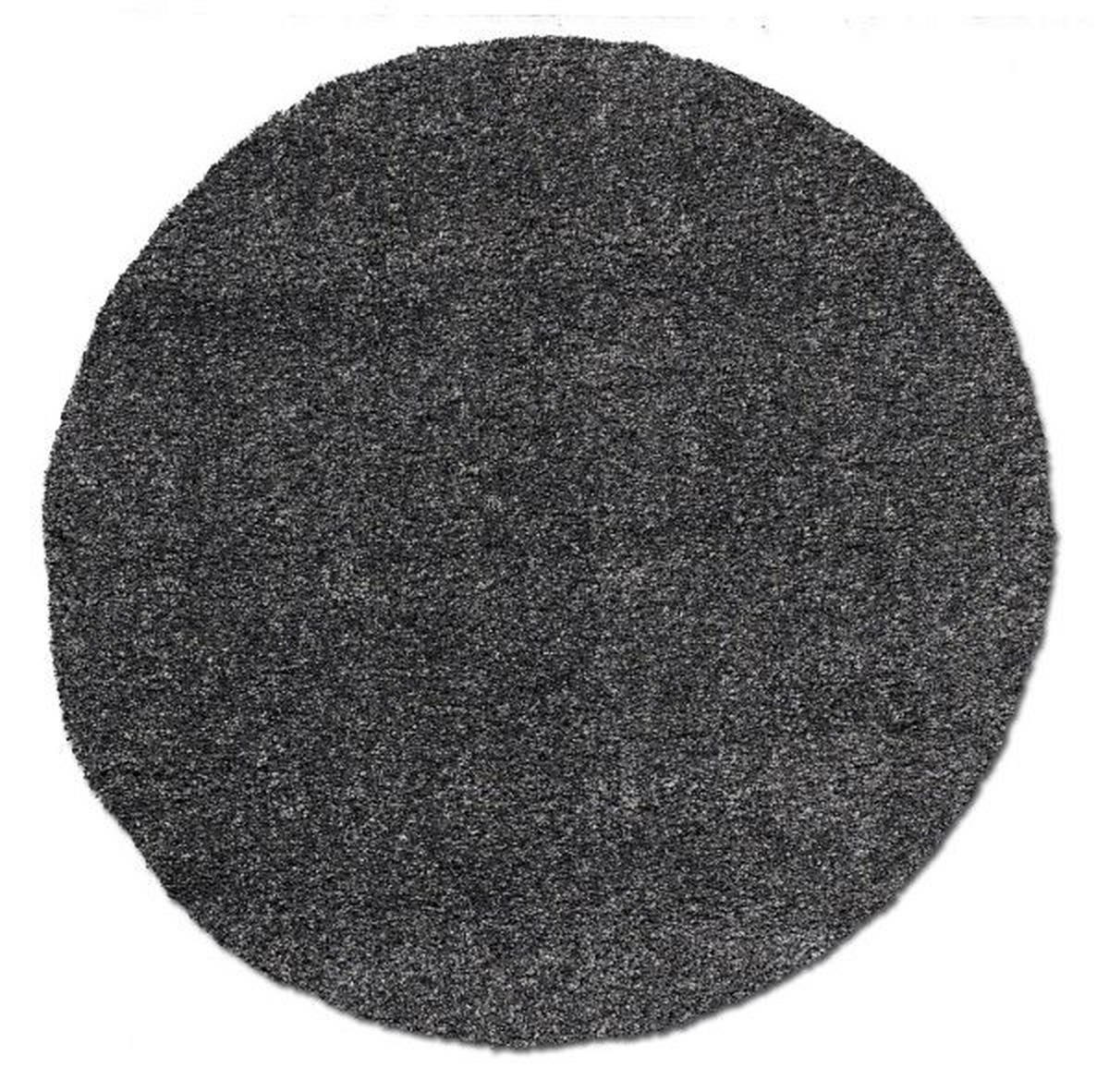 HOCHFLORTEPPICH 150 cm FASHION SHAGGY Dunkelgrau  - Dunkelgrau, Basics, Textil (150cm) - Novel