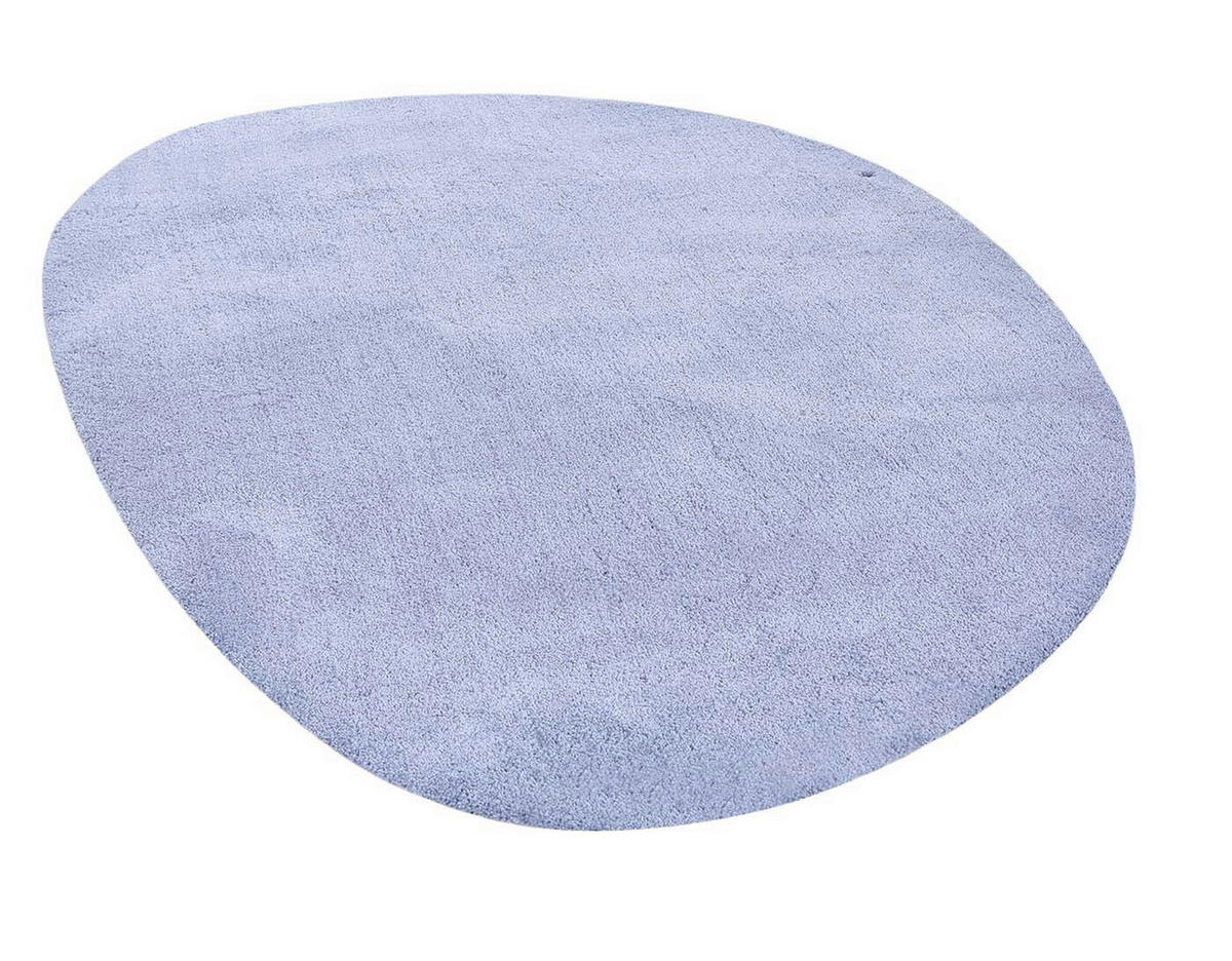 PREPROGA Z VISOKIM FLOROM Cozy  135/200 cm  taftano  svetlo modra  - svetlo modra, Basics, tekstil (135/200cm) - Tom Tailor