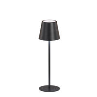 AKKU-TISCHLEUCHTE Viletto 11/36,5 cm   - Sandfarben/Schwarz, KONVENTIONELL, Metall (11/36,5cm)