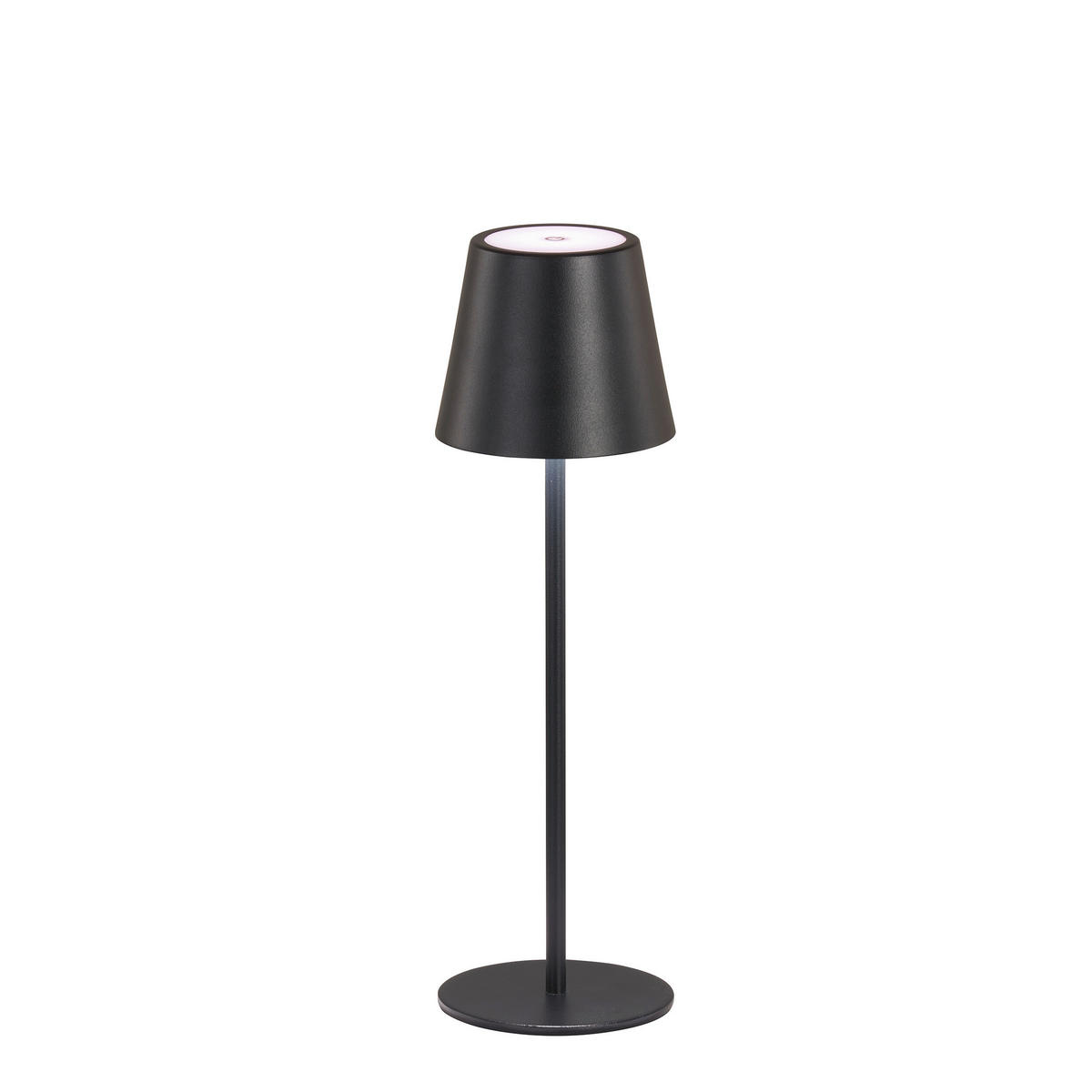 AKKU-TISCHLEUCHTE Viletto 11/36,5 cm   - Sandfarben/Schwarz, KONVENTIONELL, Metall (11/36,5cm)