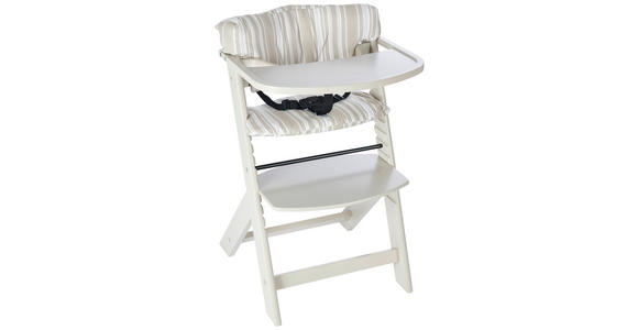 HOCHSTUHLEINLAGE Lunch  - Beige, Basics, Textil (25/50cm) - My Baby Lou