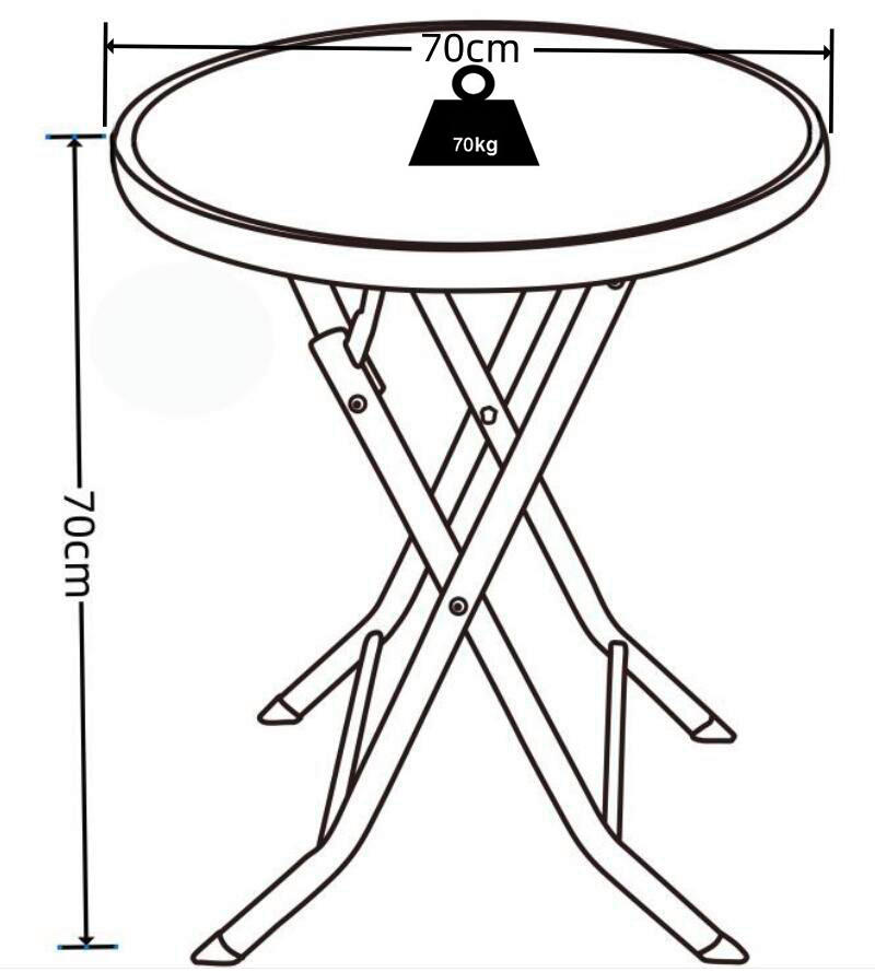 GARTENTISCH Metall, Glas Anthrazit rund  - Anthrazit, MODERN, Glas/Metall (70/70cm) - MID.YOU