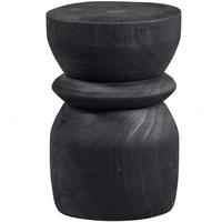 BEISTELLTISCH in Holz 28/28/40 cm  - Schwarz, Design, Holz (28/28/40cm) - Livetastic