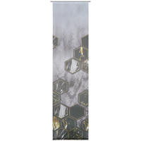 FLÄCHENVORHANG   halbtransparent   60/245 cm  - Anthrazit, Design, Textil (60/245cm) - Novel