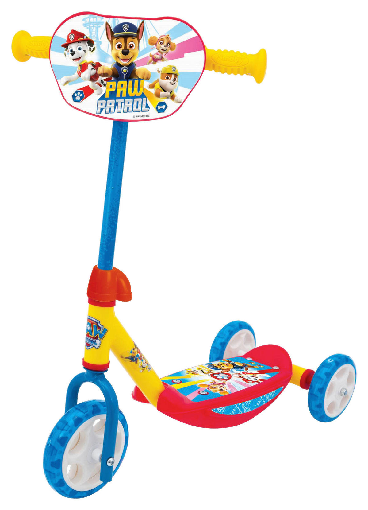KINDERSCOOTER Paw Patrol  - Multicolor, Trend, Kunststoff/Metall (32/56/60-67cm) - Simba