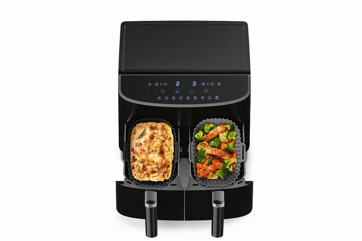 BACKFORMENSET KitchBo  - Schwarz/Grau, Basics, Kunststoff (20,2/15,9/6,3cm)