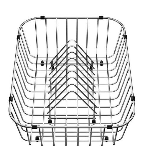 GESCHIRRKORB   - Edelstahlfarben, Basics, Metall (40,9/14,7/31,3cm) - Blanco