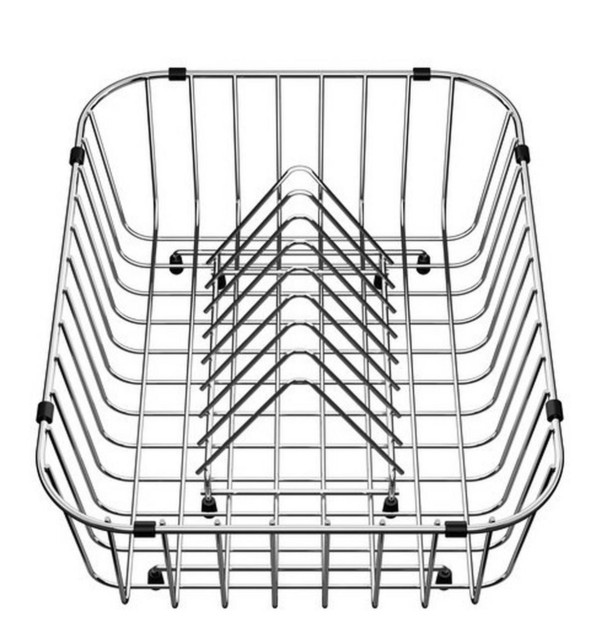GESCHIRRKORB   - Edelstahlfarben, Basics, Metall (40,9/14,7/31,3cm) - Blanco
