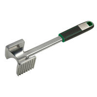 FLEISCHKLOPFER Bonn  - Edelstahlfarben/Grau, Design, Kunststoff/Metall (26cm) - Chefkoch+Fackelmann