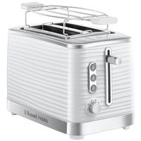 TOASTER Inspire White 24370-56  - Weiß, Basics, Kunststoff/Metall (16,5/23,0/30,5cm) - Russell Hobbs