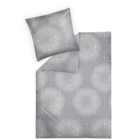 BETTWÄSCHE Atelier Flanell 135/200 cm  - Silberfarben, Design, Textil (135/200cm) - Estella