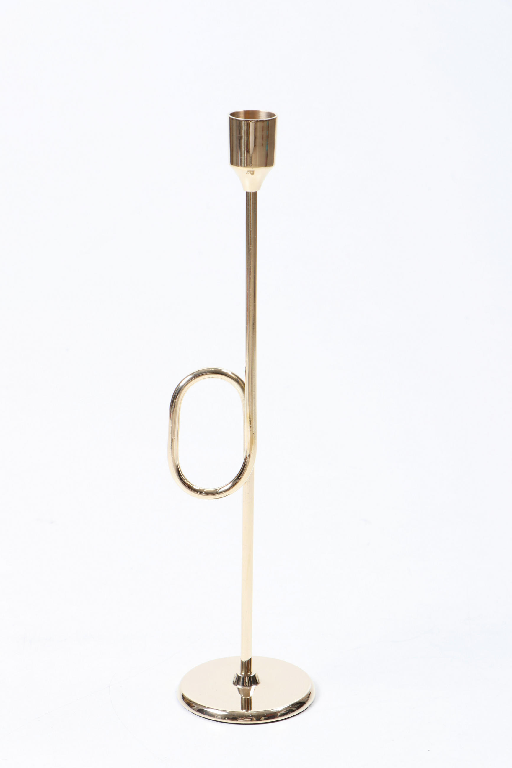 STOJAN NA SVÍČKY  kov - barvy zlata, Design, kov (8/31/2,5cm) - Ambia Home