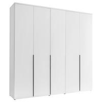 OMARA S KLASIČNIMI VRATI, bela  - črna/bela, Moderno, umetna masa/leseni material (225/225/52cm) - Carryhome