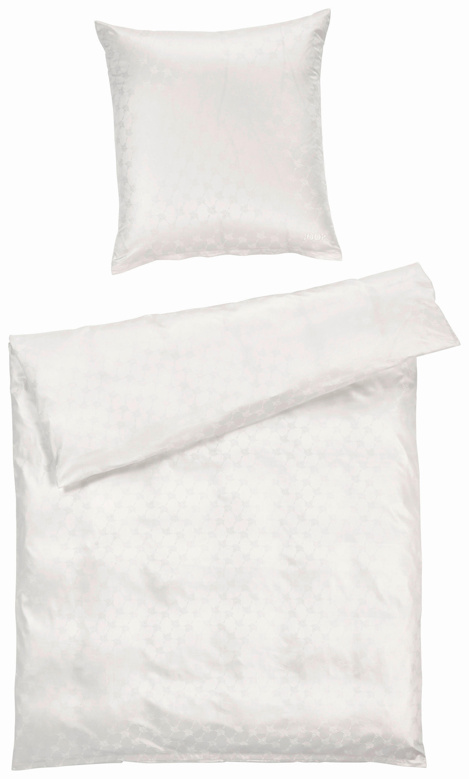 BETTWÄSCHE Satin 135/200 cm  - Weiß, Basics, Textil (135/200cm) - Joop!