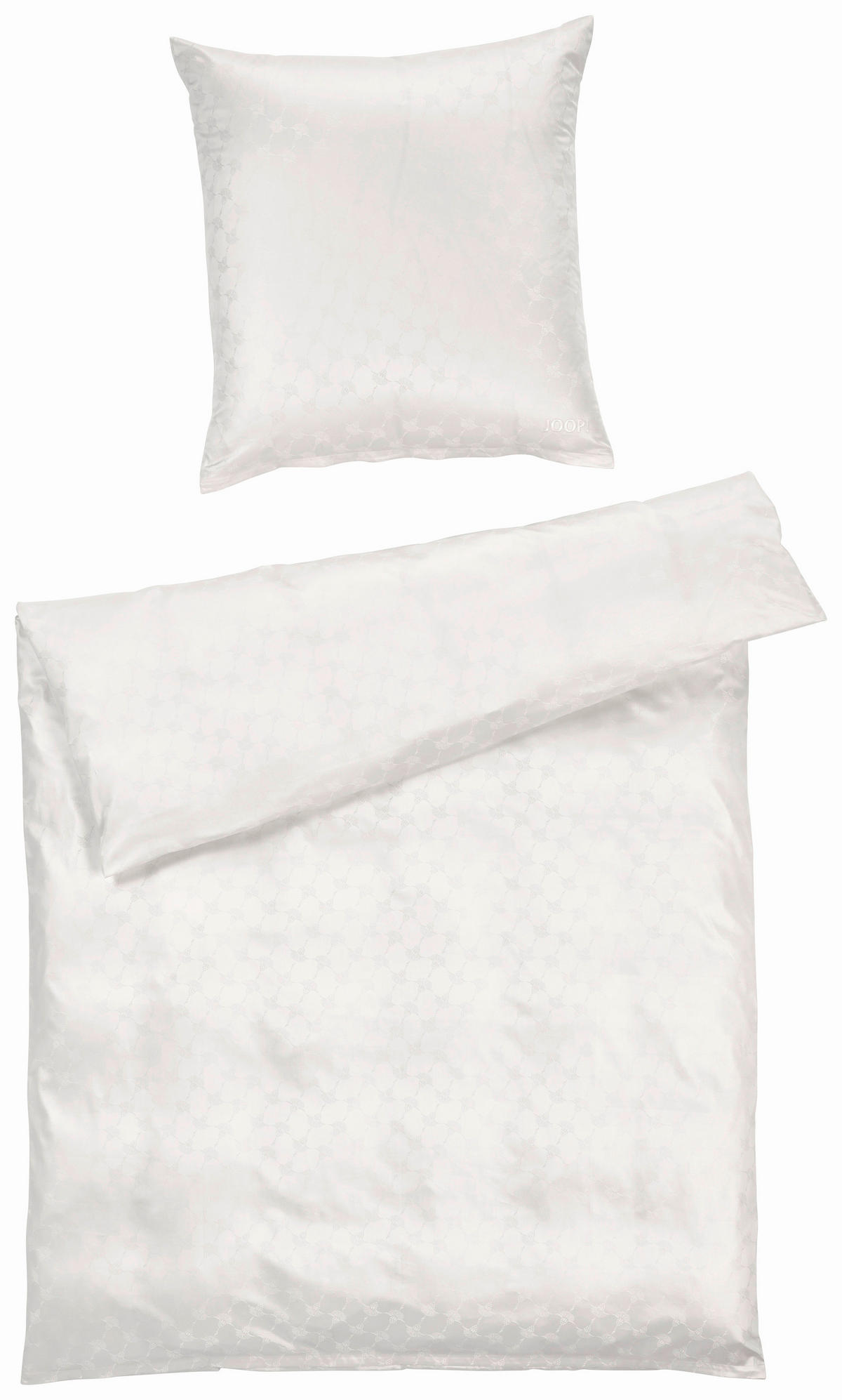 BETTWÄSCHE Satin 135/200 cm  - Weiß, Basics, Textil (135/200cm) - Joop!