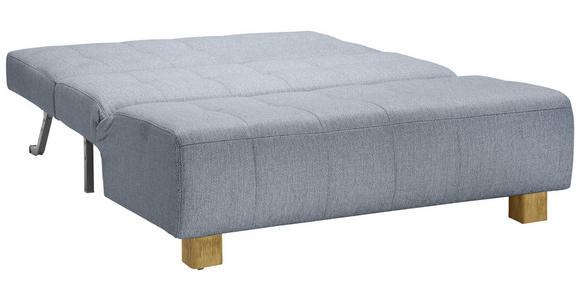 SCHLAFSOFA in Hellblau  - Naturfarben/Hellblau, Design, Holz/Textil (145/92/102cm) - Novel