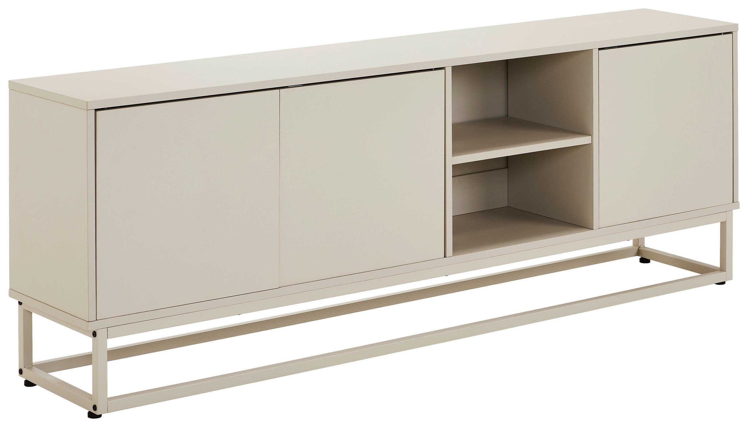 LOWBOARD  160/56/30 cm  - Kaschmir, Design, Holzwerkstoff/Metall (160/56/30cm) - Xora