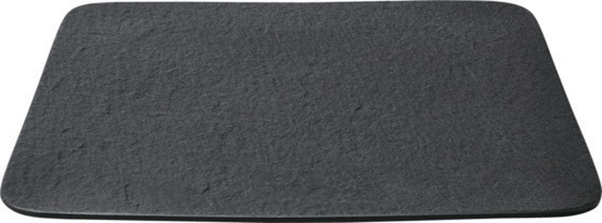SERVÍROVACÍ PODNOS, keramika, 32/32/1,5 cm - černá, Design, keramika (32/32/1,5cm) - Villeroy & Boch