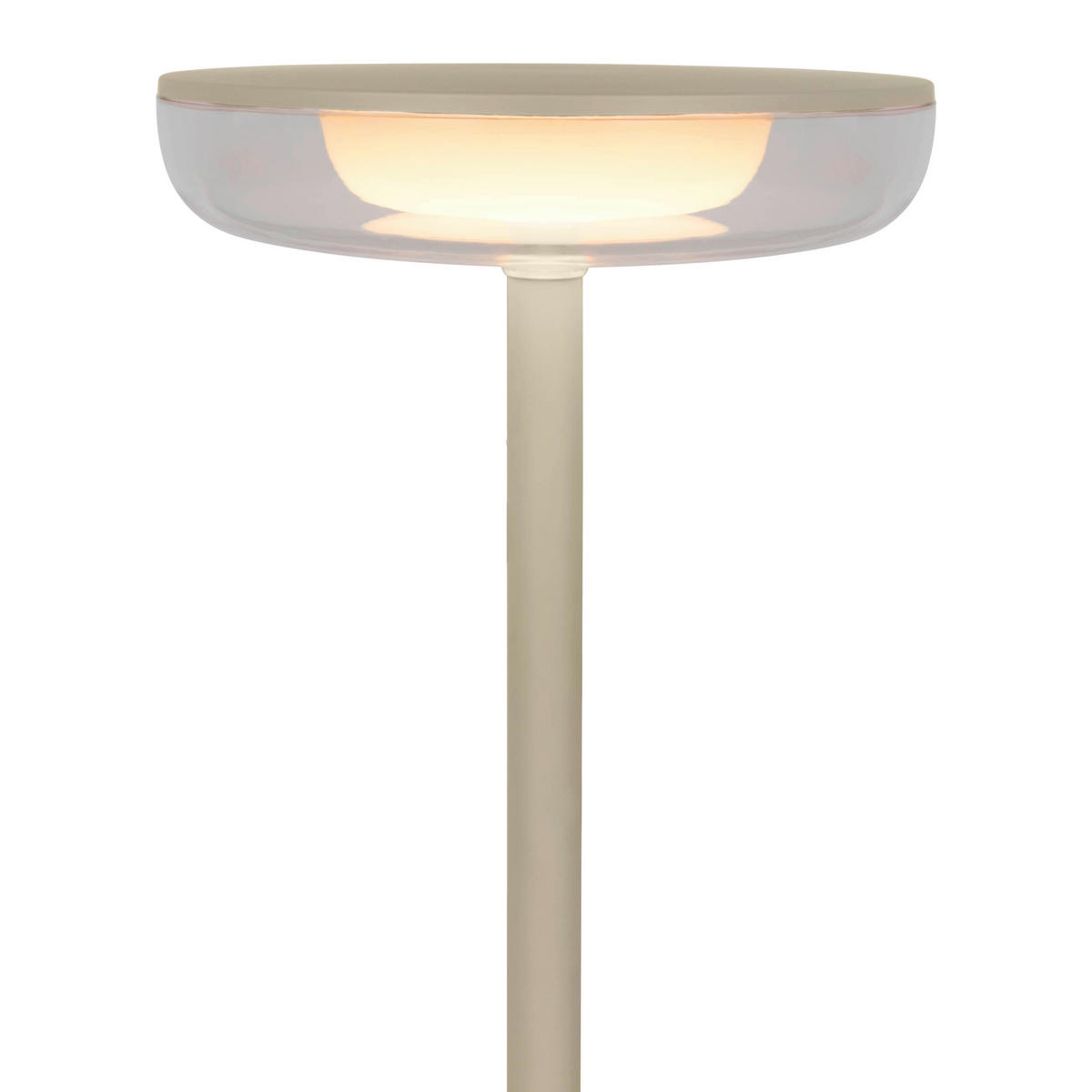 AKKU-TISCHLEUCHTE PASI 10.5/11/26 cm  - Beige, Design, Kunststoff/Metall (10.5/11/26cm) - Näve