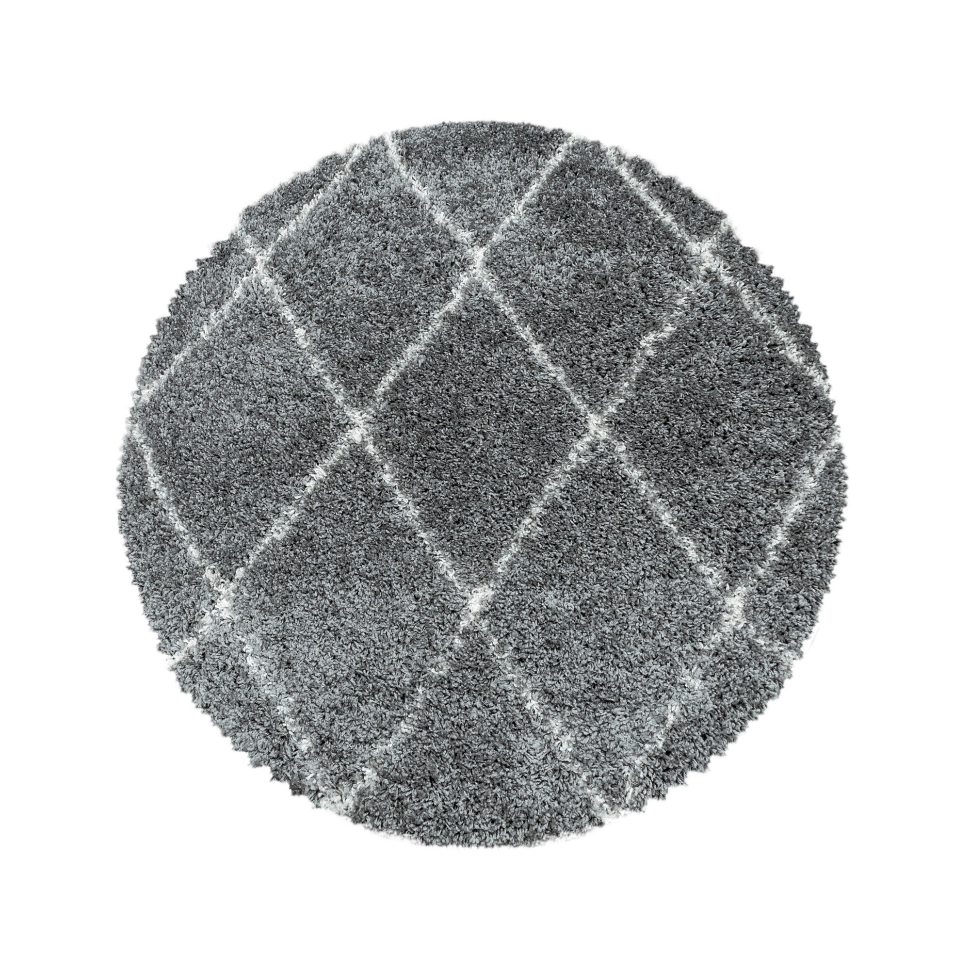 HOCHFLORTEPPICH 80 cm Alvor 3401 grau Grau  - Grau, Basics, Textil (80cm) - Novel