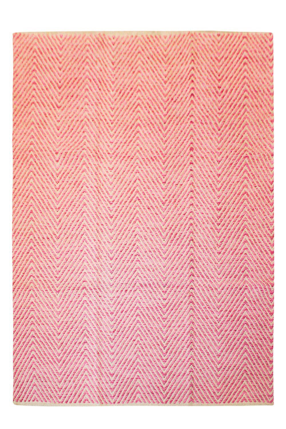 FLACHWEBETEPPICH 120/170 cm Pink  - Pink, KONVENTIONELL, Textil (120/170cm)