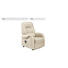FERNSEHSESSEL in Leder Creme - Creme, KONVENTIONELL, Leder (78/107/93cm) - Himolla FERNSEHSESSEL in Leder Creme - Creme, KONVENTIONELL, Leder (78/107/93cm) - Himolla
